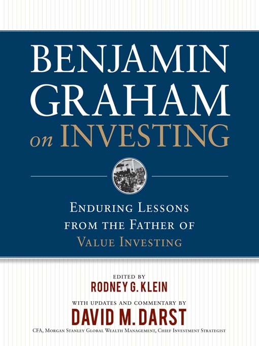 Title details for Benjamin Graham on Investing by Benjamin Graham - Available